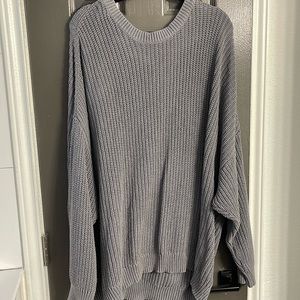 Gray Knit Sweater